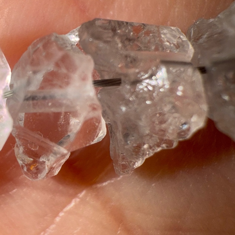 Herkimer Diamond Quartz Bracelet (Adjustable) - Picture 12 of 14
